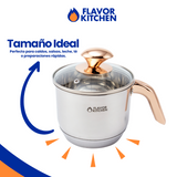 Batería de Cocina Premium - 13 Piezas de Acero Inoxidable